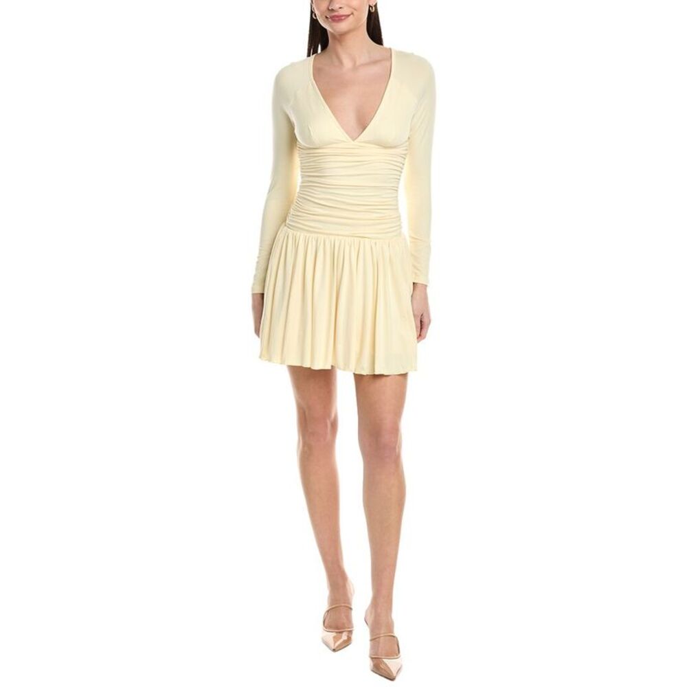To My Lovers Womens  Mini Dress, Yellow
